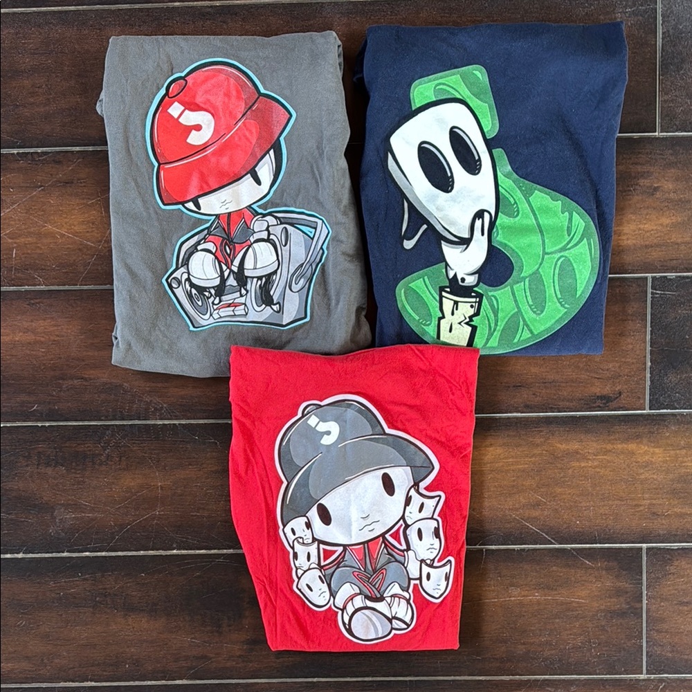 Authentic Jabbawockeez Tee Size YM